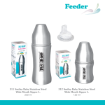 Smiley Baby Stainless Steel Sipper