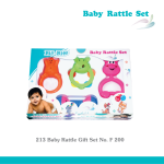 F/R. Toy Rattle Gift Set No. F 200