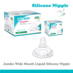 Jumbo Wide Mouth Liquid Silicone Nipple - Image 2