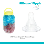 Deluxe Liquid Silicon Nipple Loose ( In Jar Pak)