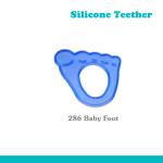 Toy Baby Foot Silicone Teether