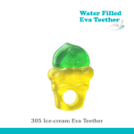 Ice Cream Eva Teether