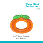 Tangy Orange Eva Teether