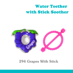 Grapes Royal Water Teether With Stick